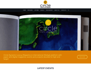 circleluxurymag.com screenshot