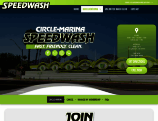 circlemarinaspeedwash.com screenshot