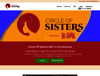 circleofsisters.com screenshot
