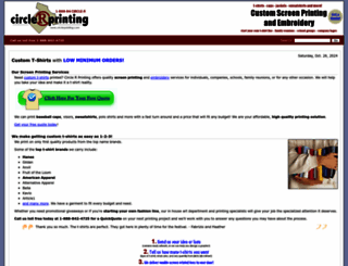 circlerprinting.com screenshot