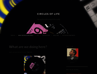 circlesoflife143.wordpress.com screenshot