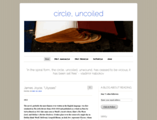 circleuncoiled.wordpress.com screenshot