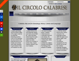 circolocalabrese.org screenshot