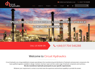 circuit-hydraulics.co.uk screenshot