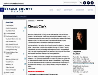 circuitclerk.org screenshot