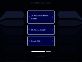 circuitspecialist.com screenshot