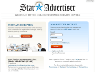 circulation.staradvertiser.com screenshot