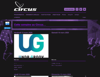 circusafterhours.com screenshot