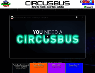circusbus.com screenshot