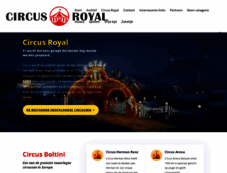 circusroyal.nl screenshot