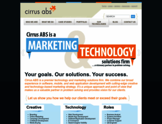 cirrusabs.com screenshot