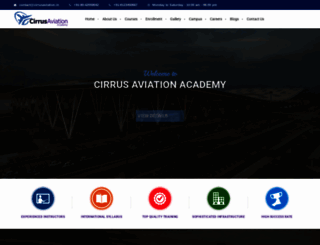 cirrusaviation.in screenshot