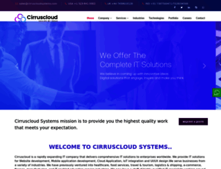 cirruscloudsystems.com screenshot