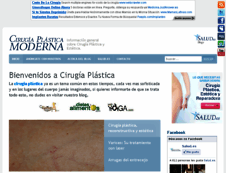 cirugiaplasticamoderna.com screenshot
