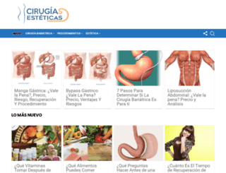 cirugiasesteticas.org screenshot