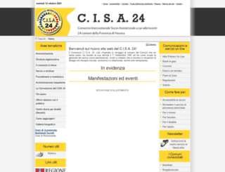 cisa24.com screenshot