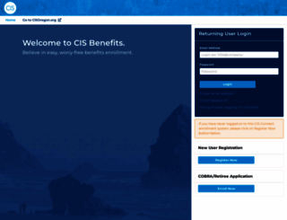 cisbenefits.org screenshot