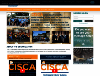 cisca.org screenshot