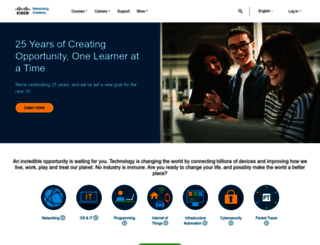 cisco.netacad.com screenshot