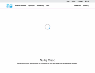 cisco.nl screenshot