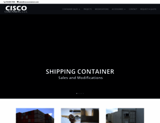 ciscocontainers.com screenshot