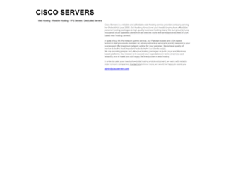 ciscoservers.com screenshot