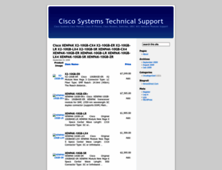ciscosystems.wordpress.com screenshot