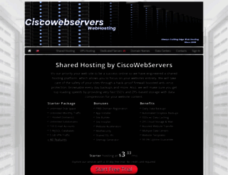 ciscowebservers.com screenshot