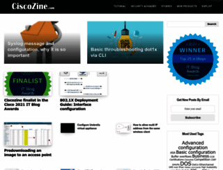 ciscozine.com screenshot