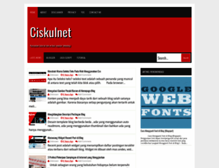 ciskulnet.blogspot.com screenshot
