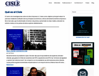 cisle.org.mx screenshot