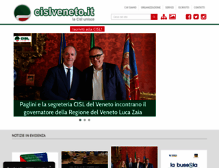 cislveneto.it screenshot