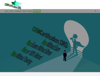 cismcertification.org screenshot