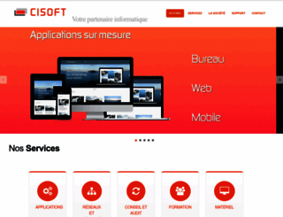 cisoft.ch screenshot