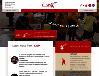 cisp-ngo.org screenshot
