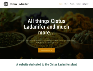 cistus-ladanifer.com screenshot