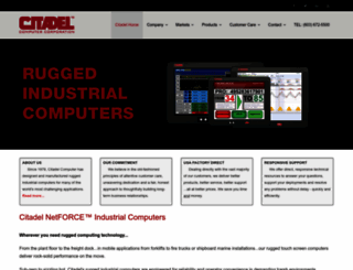 citadelcomputer.com screenshot