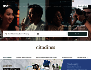 citadines.com screenshot