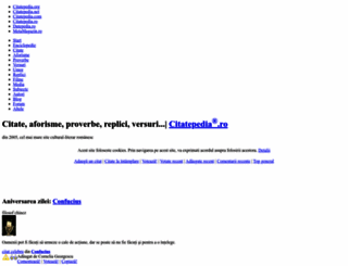 citatepedia.ro screenshot