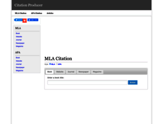 citationproducer.com screenshot