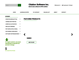 citationsoftware.com screenshot