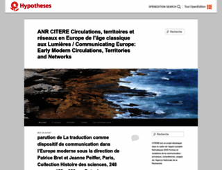 citere.hypotheses.org screenshot