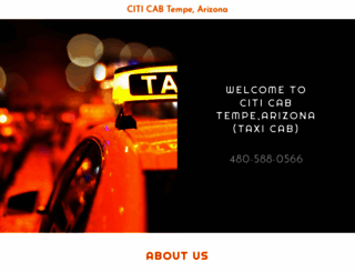 citi-cab.com screenshot