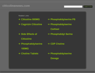 citicolinenews.com screenshot