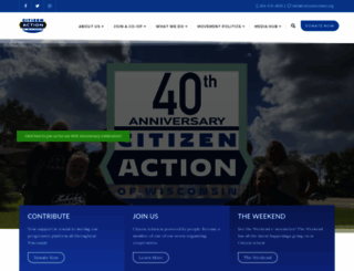 citizenactionwi.org screenshot