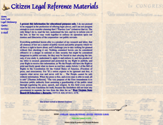 citizenlaw.com screenshot
