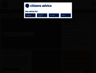 citizensadvice.org.uk screenshot