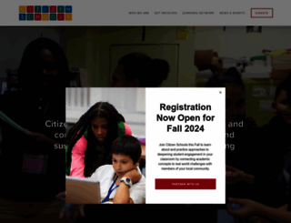 citizenschools.org screenshot