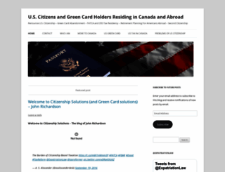 citizenshipsolutions.ca screenshot