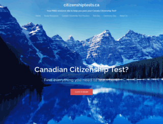 citizenshiptests.ca screenshot